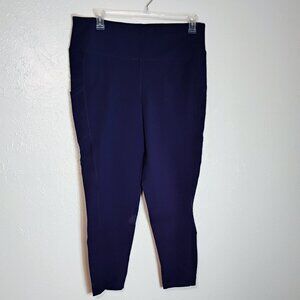 Ave Leisure Legging Navy Blue Plus Size 20 - 2 Side Pockets